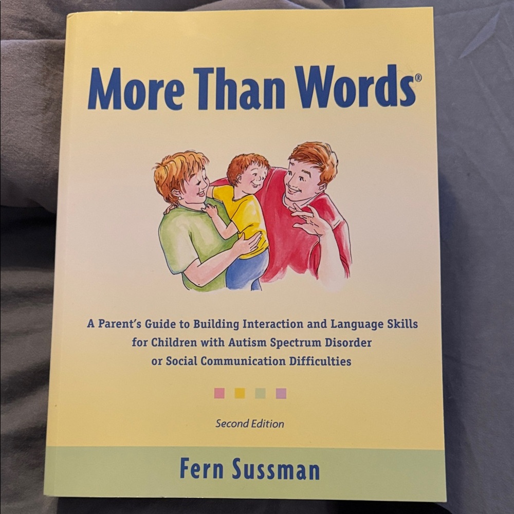 More Than Words Book by Fern Sussman